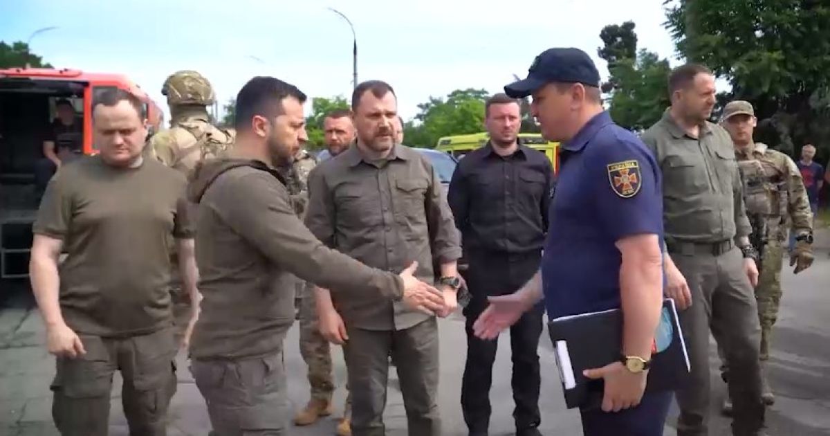 Зеленский в Херсоне
